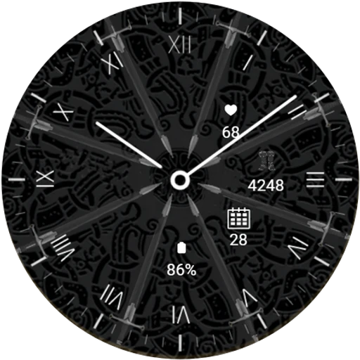 Runic Swords Watch Face