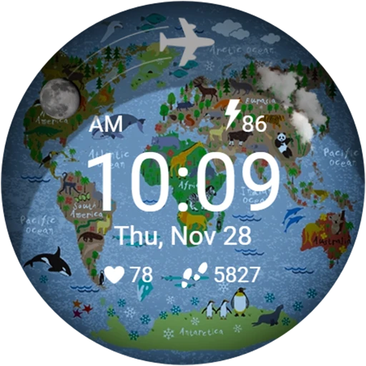 Pixyworld - Watch Face